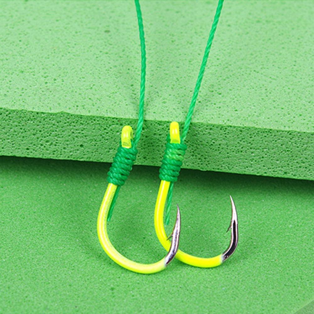 Line Fishing Line Anzol Spring Fish Hook Carp Fishing Hooks Fish Line Hook Barbed Hook Double-Hook