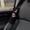 Plush Cat Car Seatbelt Shoulder Pads, Cute Car Decoration Shoulder Pads, In-Car Couple Decorations