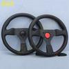 JDM 12.5inch 315mm Microfiber Leather Steering Wheel Red Stitching Racing Sports Steering Wheel