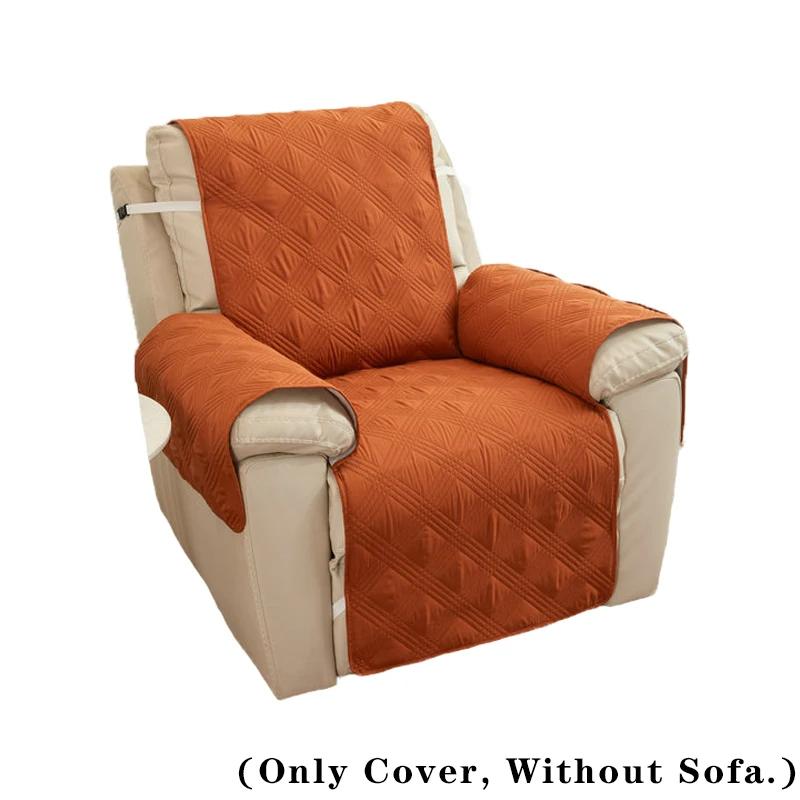 Potah na polohovací křeslo Mat Protiskluzový Pratelný Chránič nábytku na pohovku pro domácí mazlíčky Boční kapsa Přehoz na křeslo