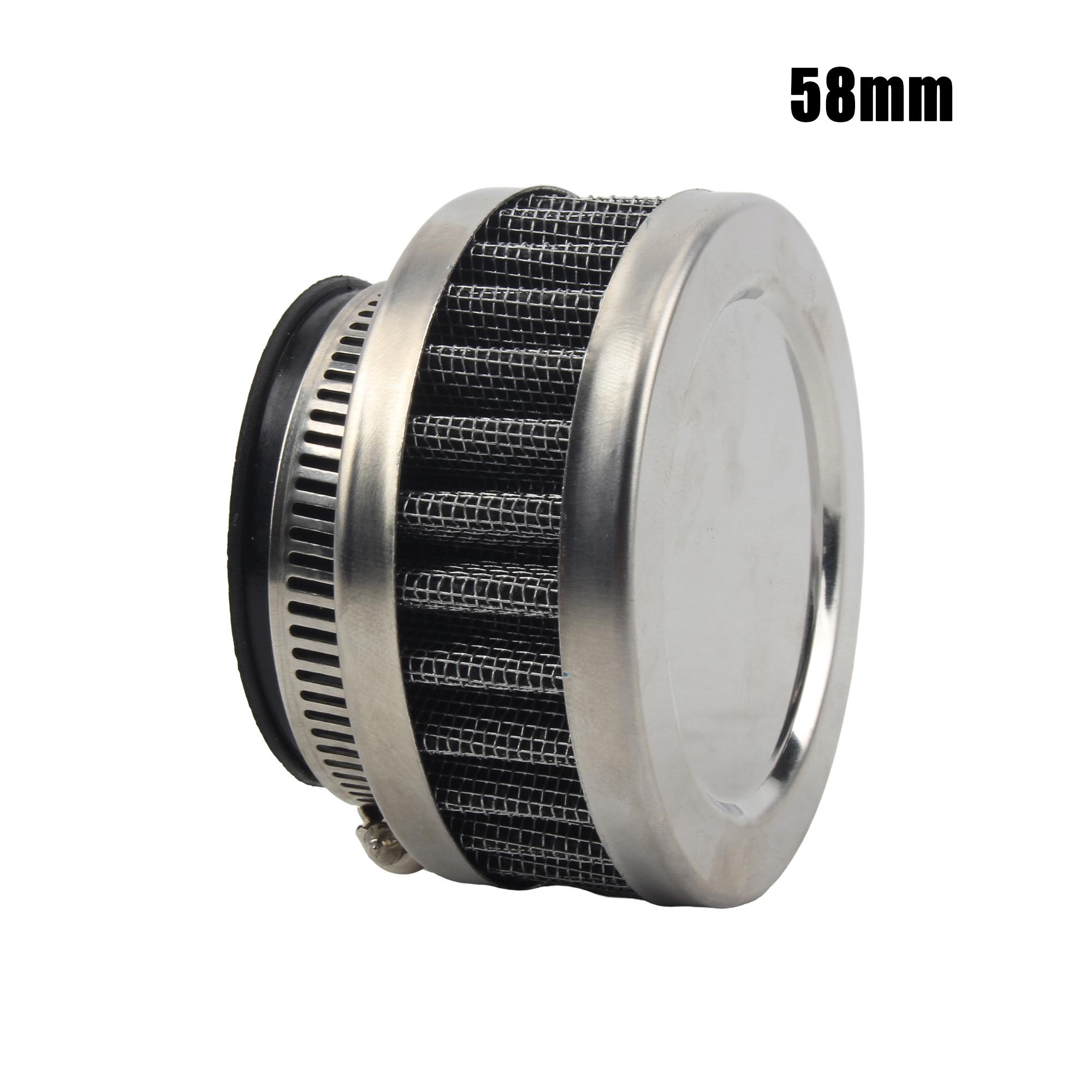 

Motorcycle Air Filter Cleaner Sports Intake 28mm 32mm 35mm 38mm 42mm 44mm 48mm 50mm 54mm 58mm Dirt Bike Universal Scooter Parts 58mm