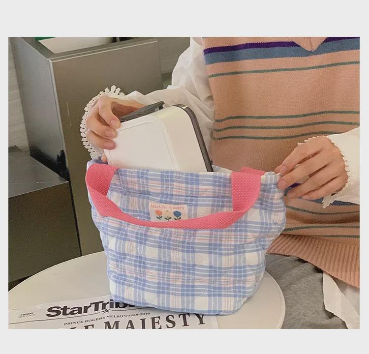 Large Capacity Insulated Lunch Bag for Students and Office Workers – Thickened Aluminum Foil Handbag