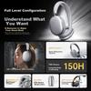 IKF Nano Space Audio Edition [Best-Seller Recommendation | 56dB Powerful Noise Cancellation] Over-Ear
