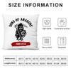 Cool S-Sons Of A-Anarchy Pillow Case Sofa Living Room Bedroom Double-Sided Printing Square Cushion Nap Time Pillow Case
