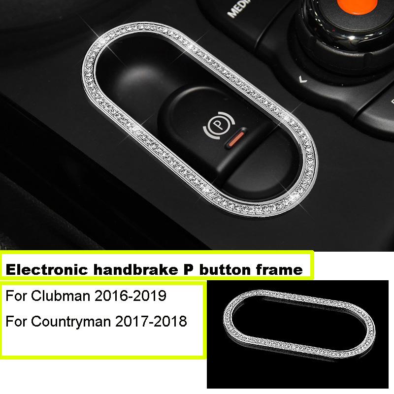 

Автомобильный центр, мультимедийный электронный ручной тормоз, кнопка P, накладка на рамку для BMW MINI Cooper Clubman Countryman F54 F55 F56 Option 1