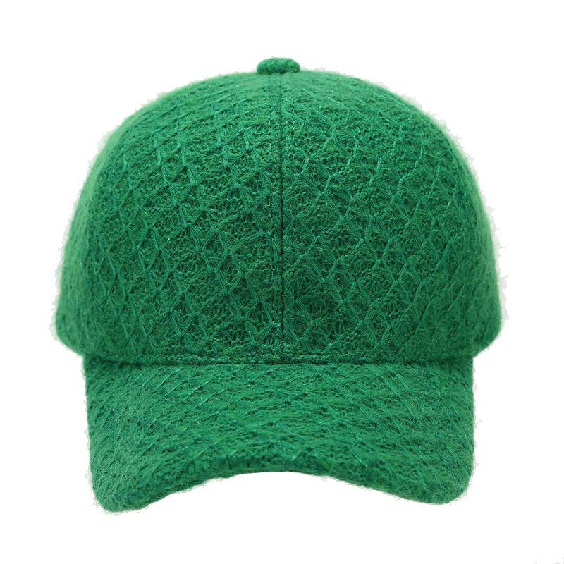 

Новая бейсболка в крупную клетку, осенне-зимняя, повседневная, модная, подходящая ко всему, вязаная шапка, в японском стиле, маленькая кепка с козырьком, закрывающая лицо One Size