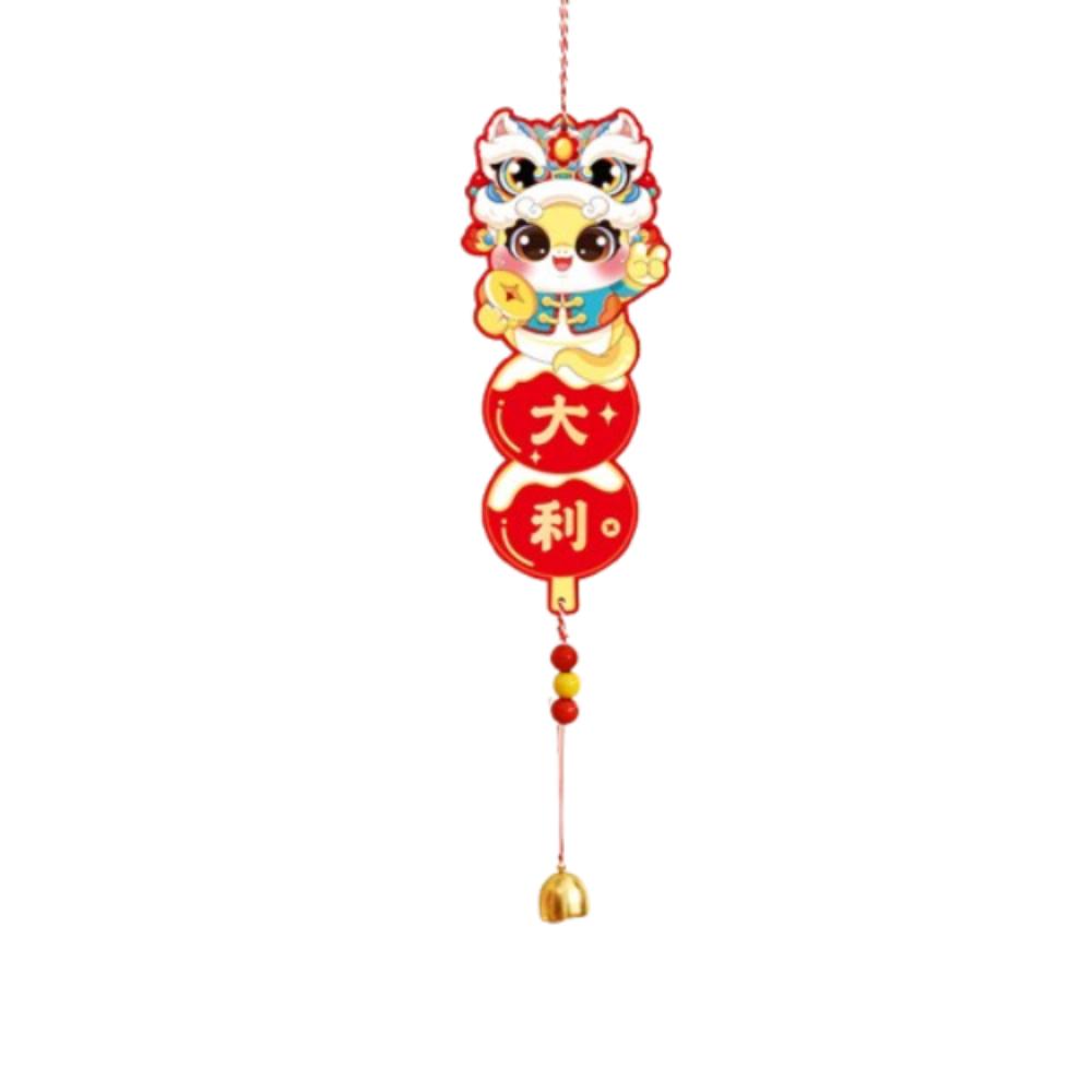 Blessing Chinese Snake Year Pendant Traditional Fu Character Hanging Ornament  Home New Year Decor