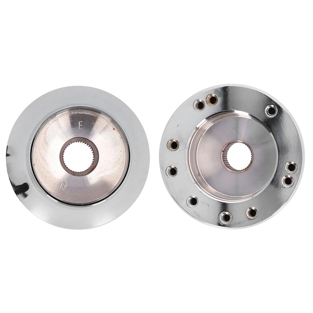 Club Car Steering Wheel Adapter Silver Maintenance Replacement for EZGO TXT RXV 1994‑Up