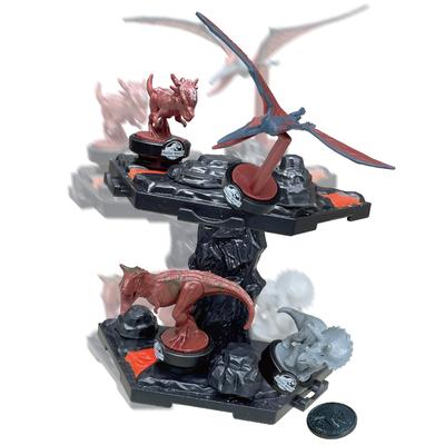 Epoch Jurassic World Diorama Balance Game, Volcano Stage, ST Mark, Ages 4 and Up, Dinosaur Toy Game, Players: 1-4