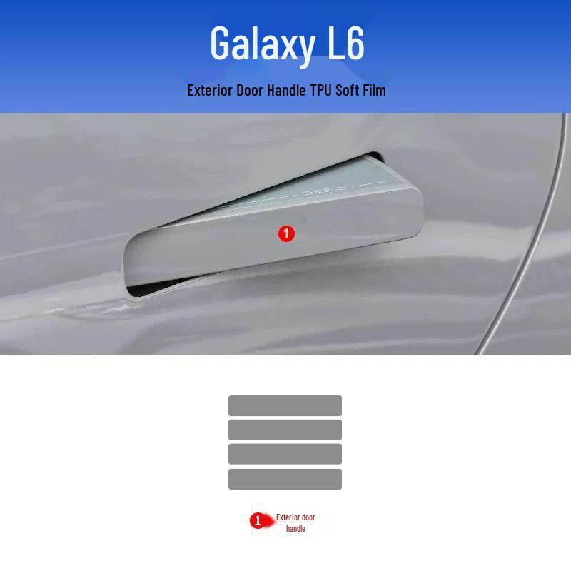 Geely Galaxy L6 Innenraum Schutzfolie für Navigation & Konsole
