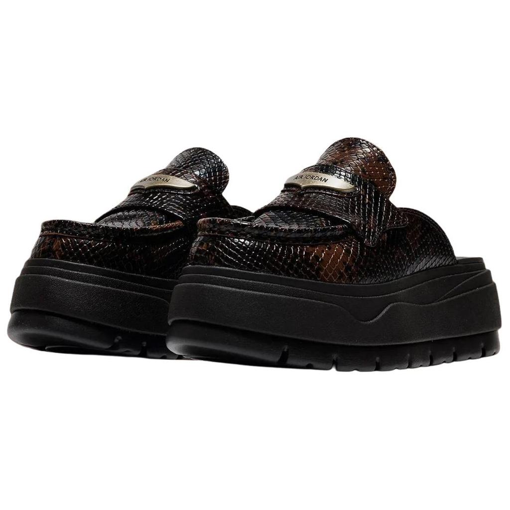 Jordan Air Jordan Mule No Special Function Closed Toe Slippers Women's Black Brown IB1497-200