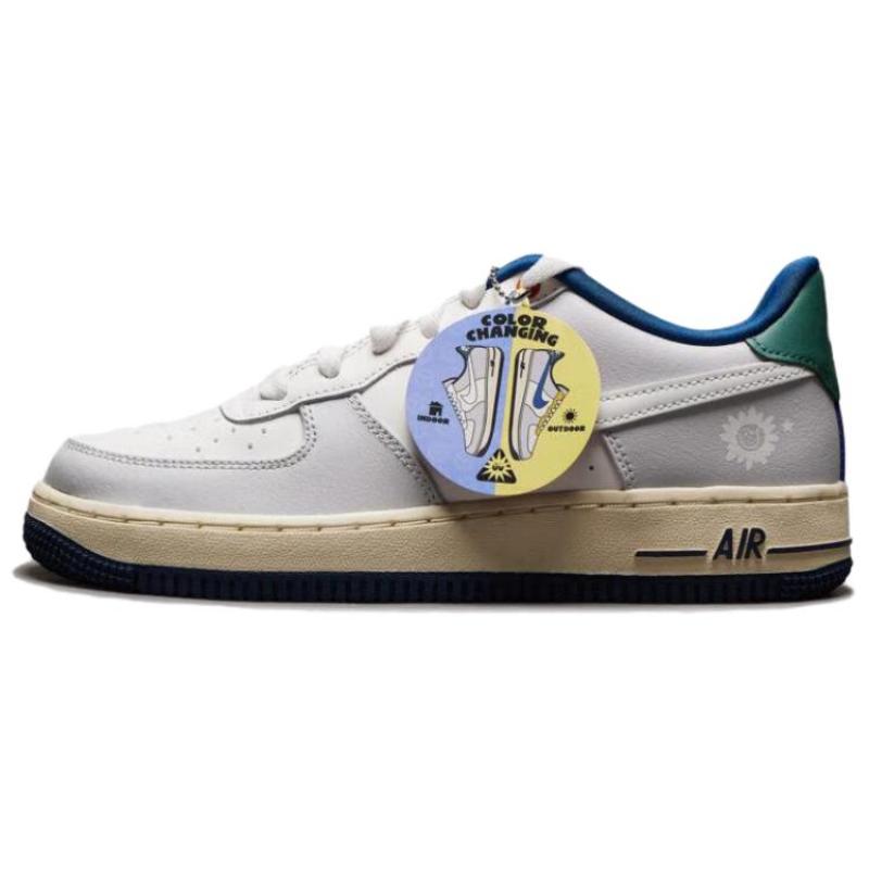 

Nike Кроссовки Air Force 1 LV8 Sail White Thinder Blue GS HM3721-111 36
