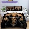 3-teiliges Anime-Cartoon-Design Mondgöttin Bettwäsche-Set - Enthält eine Bettdecke und zwei Kissenbezüge (Kein Kern) - Perfekt für Schlafzimmer- und Gästezimmerdekoration