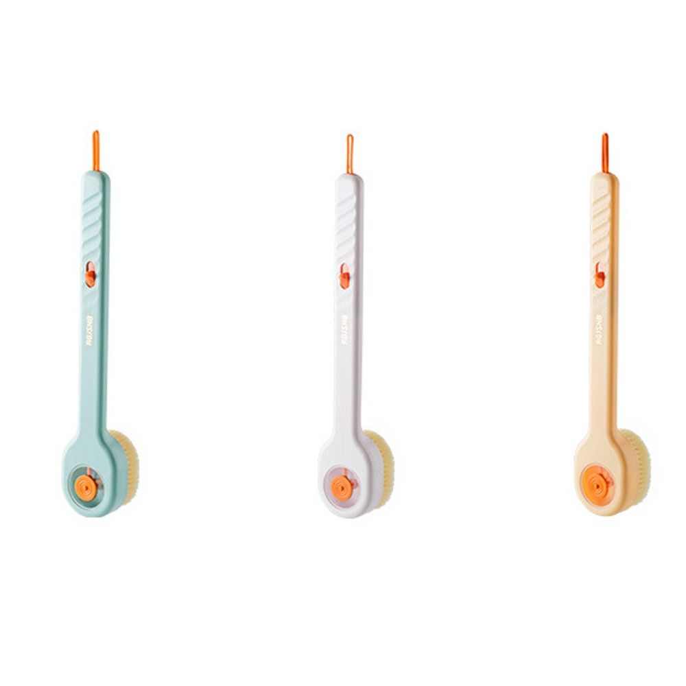 Comfortable Bath Brush Soft Hair Exfoliation Back Brush Creative Back Scrubber  For Bathroom Home