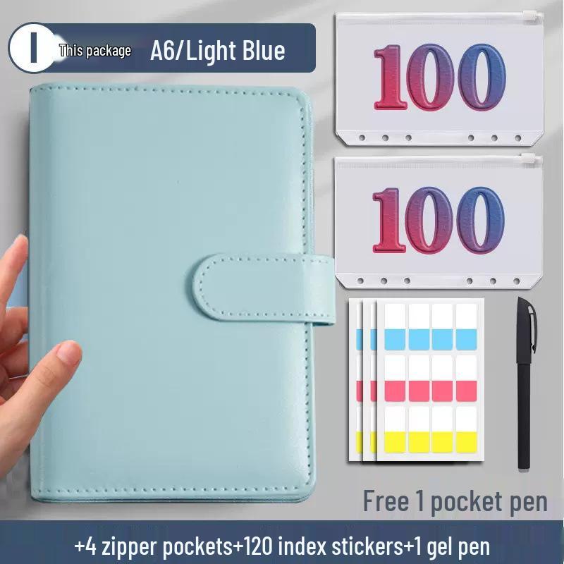 Macaron Style Budget Planner: Korean Cash Diary & Kids' Expense Notebook