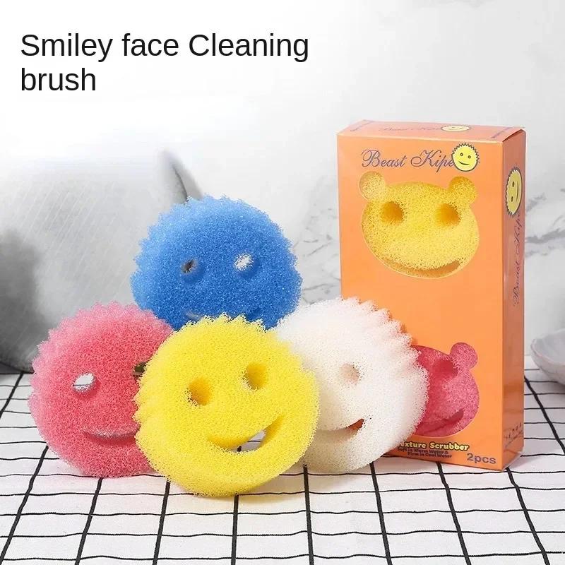 Multifunctional Dishwashing Sponge Useful Things for Home Scratch-free Resistant To Dirt and Odor Kitchen Scrubbing Household