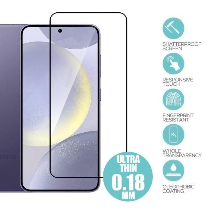 Verre Trempé - Samsung - Galaxy S25 Plus - Pack de 4 - Anti-Rayures - Résistant aux Chocs