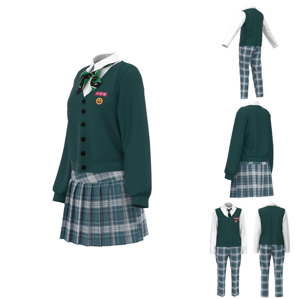 All Of Us Are Dead Cosplay Schuluniform Kostüm Für Männer Und Frauen Perfekt Für Halloween Oder Themenpartys
