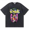 Washed Vintage Rapper Bladee  Hip Hop Oversized Tshirt Drain Gang Graphic Tshirt Men Women Fashion Artistic Sense T Shirts