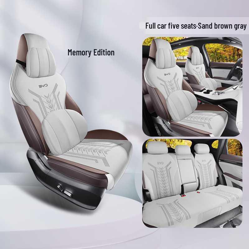 BYD Song Plus DMi & Song Pro EV Suede Car Seat Covers, All-Season