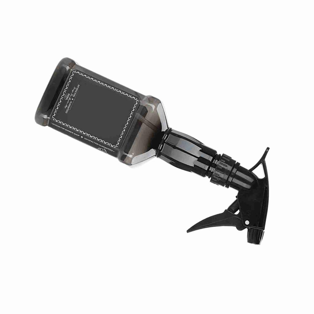 650ml Hairdressing Spray Bottle Salon Barber Hair Tool Refillable Water Sprayer Bottle Black
