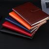 A5 Magnetic Buckle Business Notebook with Leather Cover - Customizable Logo
