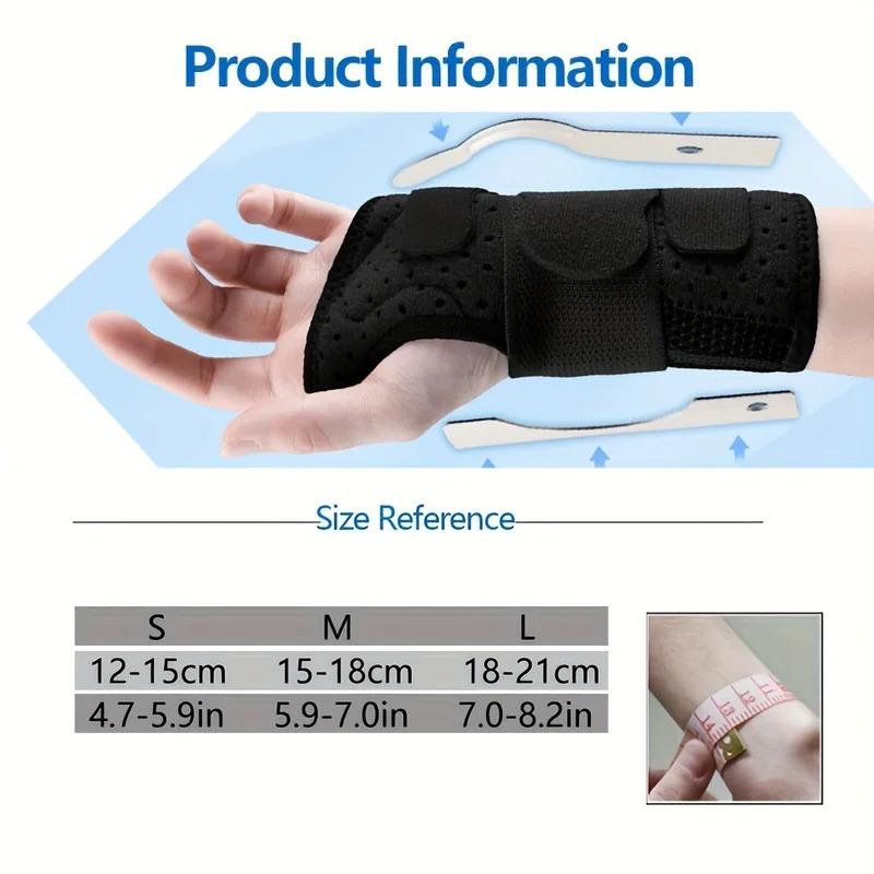 Professional Breathable Wrist Brace for Arthritis Carpal Tunnel Hand Sprain Tendinitis Support and Protection