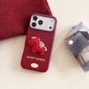 Applicable To iPhone11PROMAX Pony Leather Pattern with Lanyard Mobile Phone Case Apple 11 Leather Three-in-one Protective Case