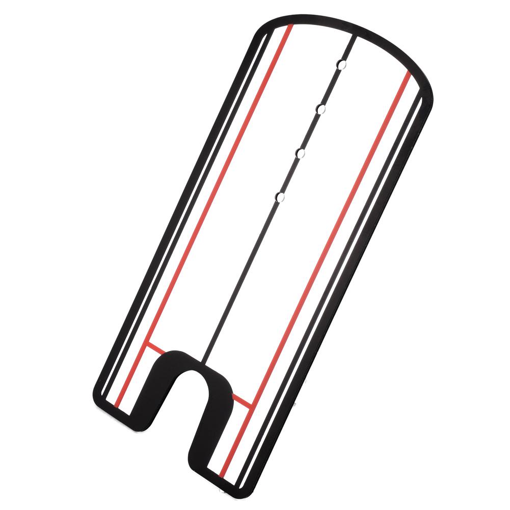 Golf Putting Training Aid Alignment Mirror Rail Practice Putting Corrector