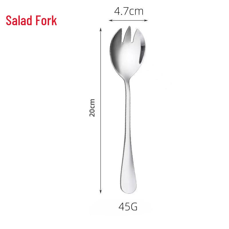 1010 Series 410 Stainless Steel Western Tableware Set – Serving Spoon & Cake Set for Restaurants & Hotels