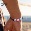 Black Cord Sports Bracelet 4 Pcs Balls Braided Rope Bracelets Adjustable String Bracelet Handmade Woven Team Jewelry Gifts for Men Women Simple