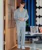 [May Flower] Barley Long Sleeve Modal Cotton Men's Plus Size Pajama Set [Shipped from Korea] 100% Authentic