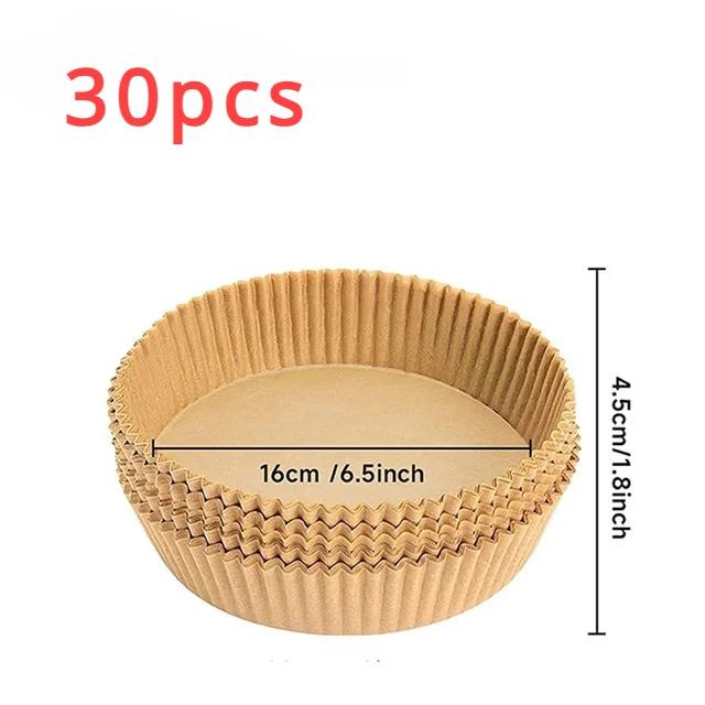 

30/50 шт. Кухонные принадлежности Кухонные принадлежности Одноразовые фритюрницы Маслопоглощающие Жиростойкие Кондитерские изделия и кондитерские принадлежности