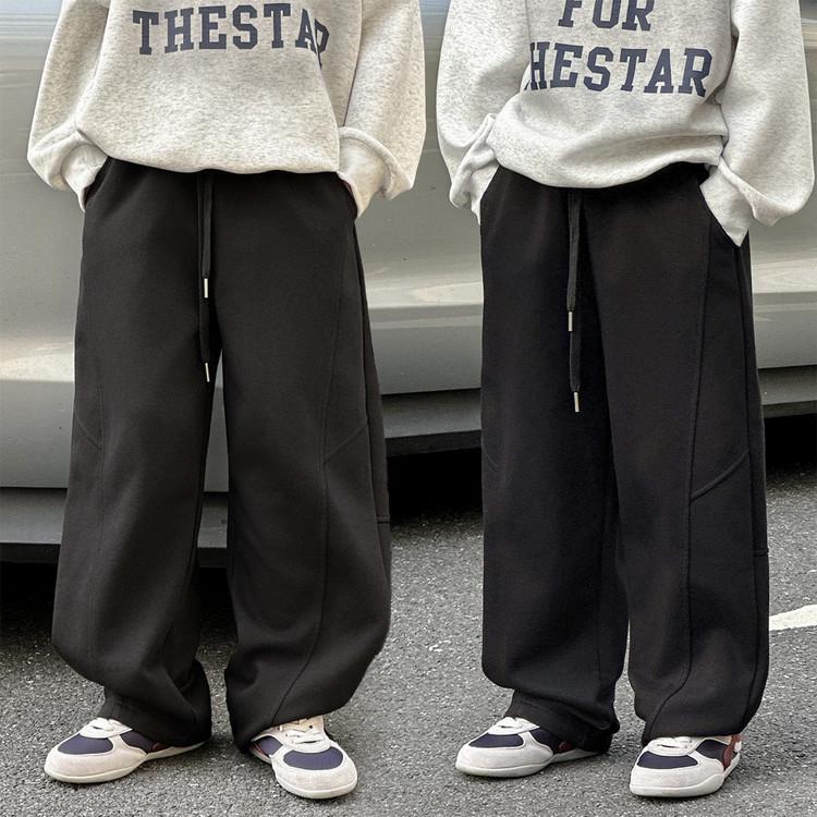 2025 Autumn Boys' Korean Style Casual Pants: Loose Sweatpants for Kids