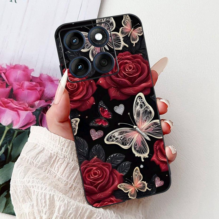 Cute Painting Phone Case For Motorola Edge 60S 60 Fusion Soft Silicone TPU Back Cover For Motorola Edge60 Edge60S Cases Bumpers