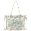 Fashion Floral Tote Bag Women Tote Bags Off-White VN000GS9CWI
