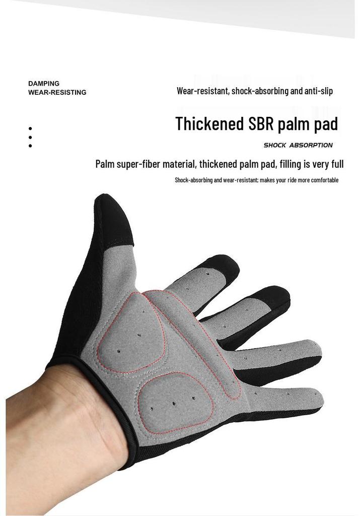 Breathable Men's and Women's Cycling & Motorcycle Touchscreen Gloves