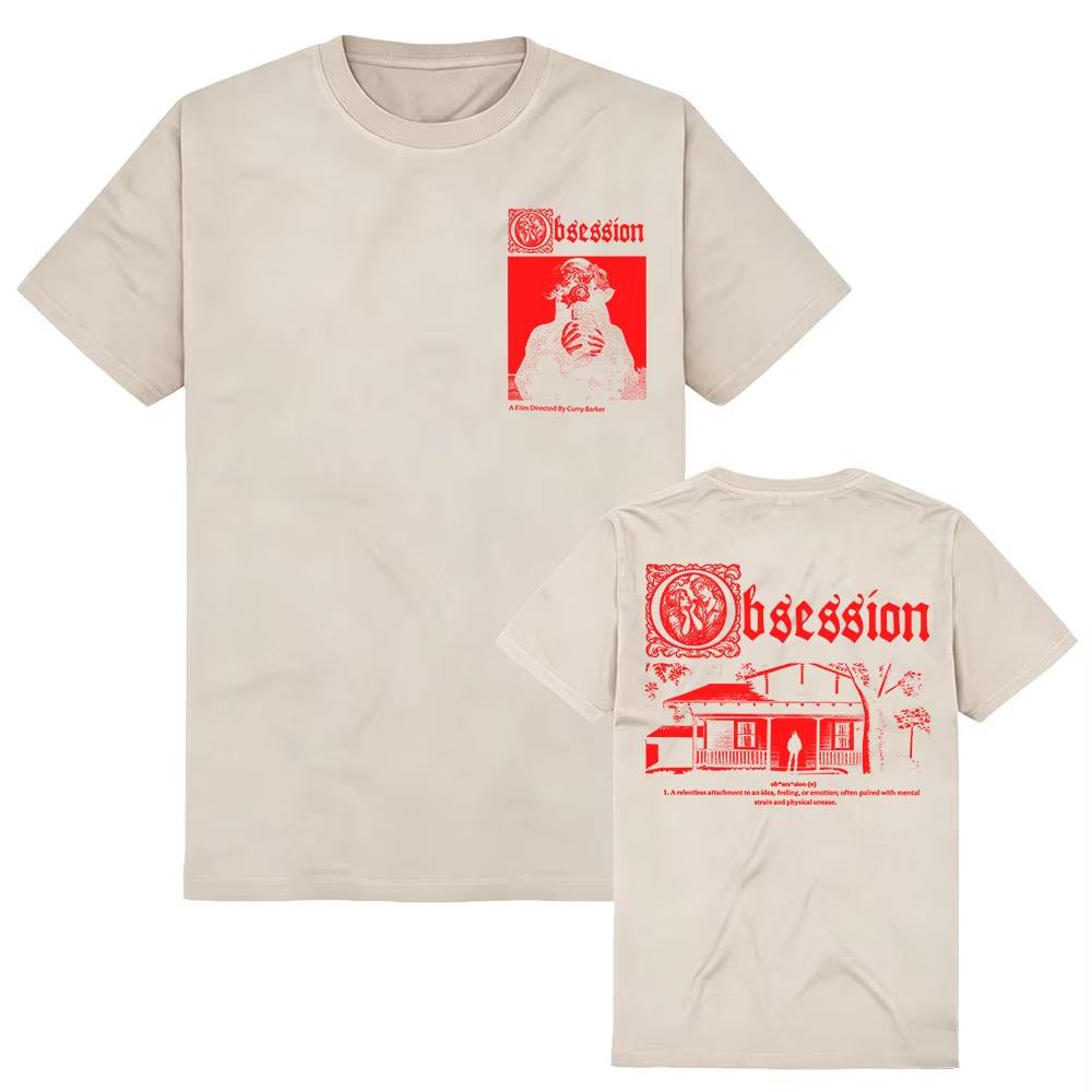 Moda Estiva 2026 T-shirt alla Moda Ossessione per il Cinema Ti Amo Maglietta Abbigliamento Donna Manica Corta Cotone Moda Unisex Streetwear T-shirt