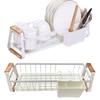Sink Caddy Organizer Dish Sponge Holder Basket Kitchen Countertop Organizer for Kitchen Bathroom Sponge Scrubber Soap
