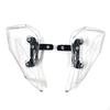 2 Pieces Motorcycle Side Wind Deflector Windscreens Motorbike Windshields Parts Premium Screen