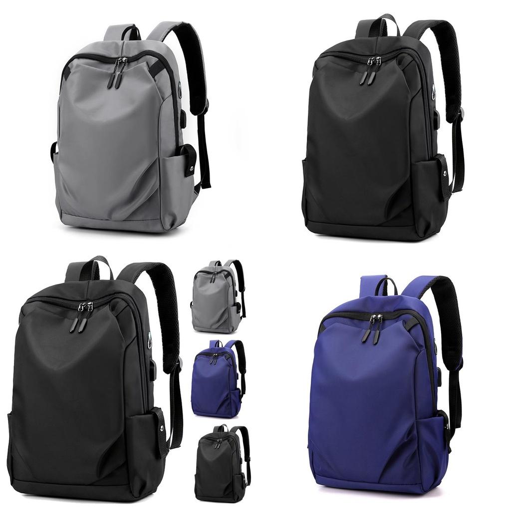 Fashionable Unisex Oxford Cloth Laptop Backpack With Large Capacity For Students