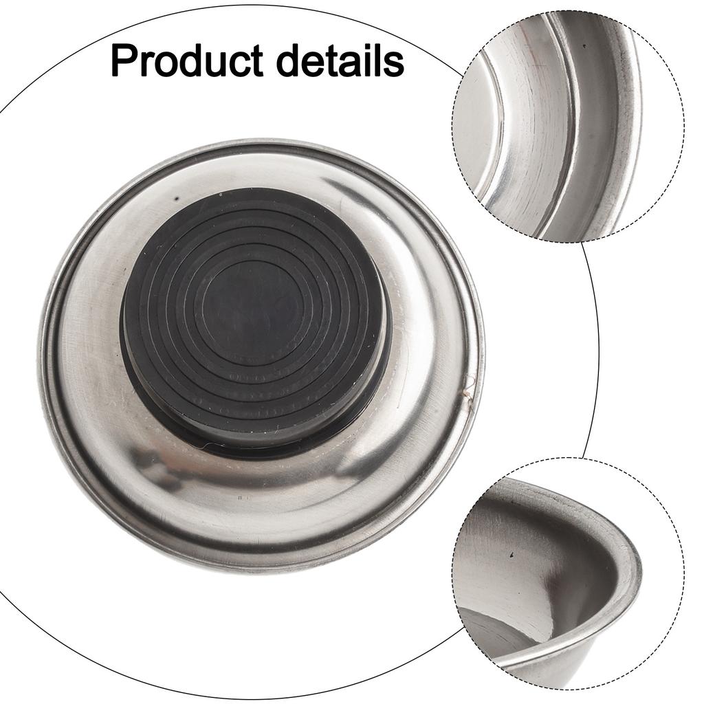 3-inch Magnetic Parts Holder Scratch-resistant Stainless Steel Strong Magnetic Base Parts And Accessories Holder