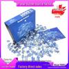 1000-Piece Custom Blue & White Cardboard Jigsaw Puzzle - Adult Stress Relief & Creative Gift Box Packaging