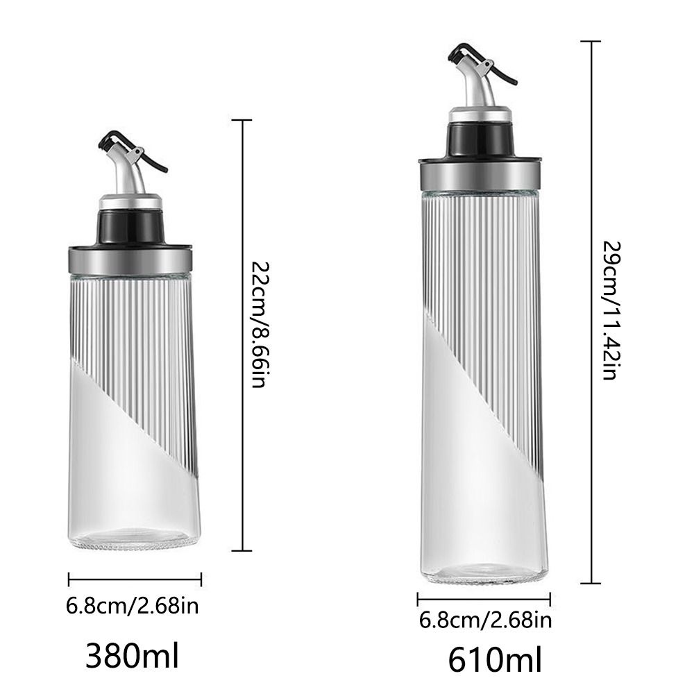 Leak Proof Cooking Oil Pot No-drip Pourers Olive Oil Dispenser Liquid Seasoning Bottle  Restaurant