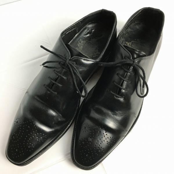 SUARTE Handcrafted Hallcut Vintage Business Shoes Black Size 7.5 Men’s(USED)