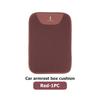 Universal Car Seat Center Control Armrest Ice Silk Cushion For Lincoln Mondeo MKC MKZ MKX MKT Aviator Navigator Q3