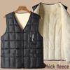 Men's Lambswool Plus Size Warm Vest for Autumn & Winter