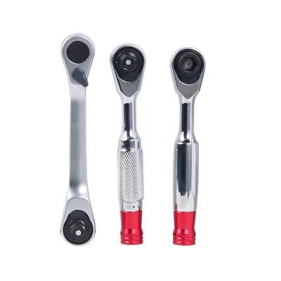 1X 85/100mm Drehmoment-Ratschenschlüssel Steckschlüssel Reparaturwerkzeug Für Fabriken Reparaturwerkstatt Persönliche Auto-Modifikation 72 Zähne Antrieb