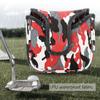 Square Golf Putter Cover Headcover Camouflage Waterproof PU Golf Club Head Cover Magnetic Closure Accessory