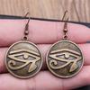 Trendy and Elegant Evil Eye Hand Talisman Amulet Drop Earrings Lucky Graduation Gift for Date Nights